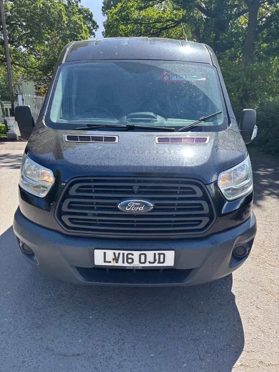 Używany Ford Transit 125 KM (91 kW) 2016 Czarny Van