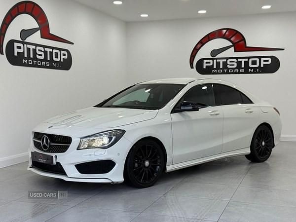 White Used 2016 Mercedes CLA220 AMG Sedan | £11,990 (Fair price) - Image 1/4