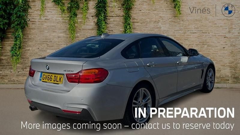 Used BMW 430 Gran Coupé M Sport 249 HP (183 kW) 2016 Silver Coupe