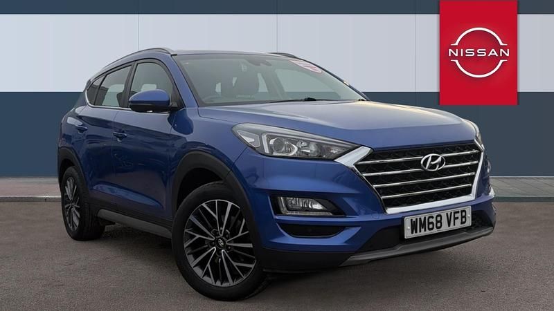 Used Hyundai Tucson Premium 177 HP (130 kW) 2019 Blue SUV