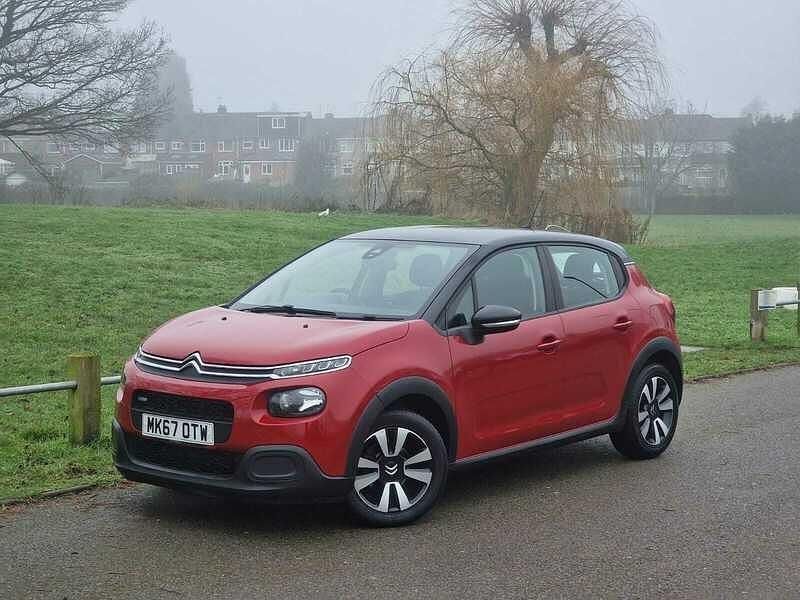 Used Citroën C3 Feel 110 HP (80 kW) 2017 Red Hatchback