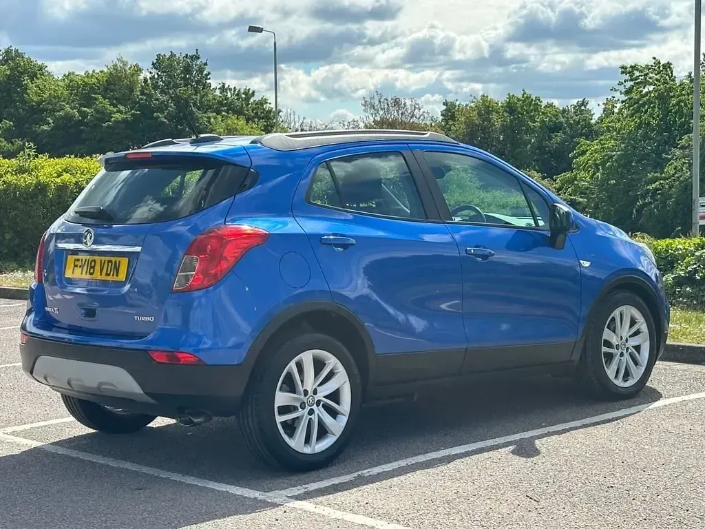 Used Vauxhall Mokka X Design Edition 140 HP (102 kW) 2018 Blue SUV
