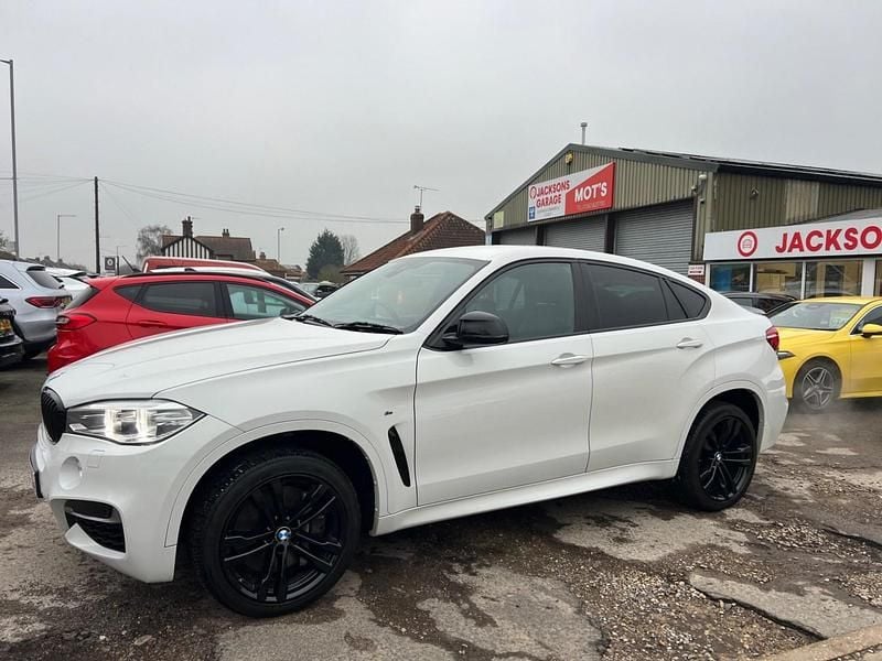 Used BMW X6 Impressive 2018 White SUV