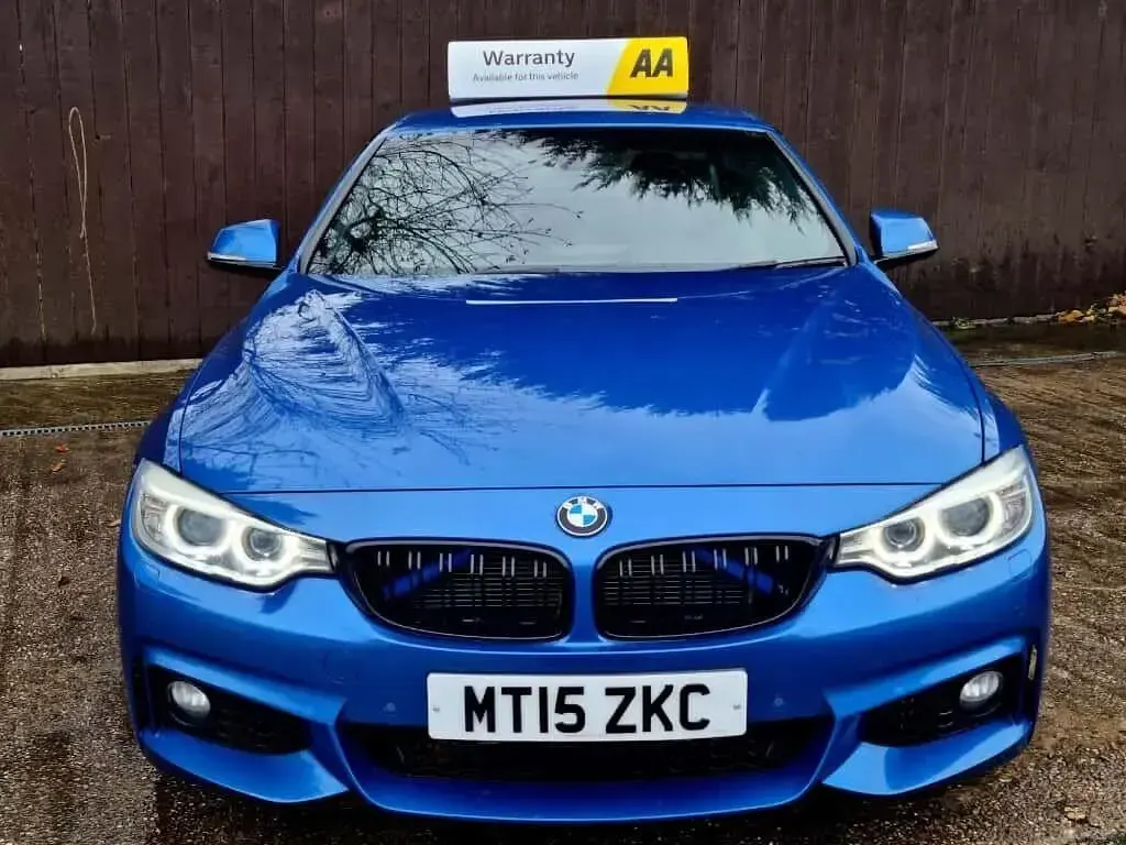 Used BMW 420 Cabriolet M Sport 2015 Blue Cabriolet