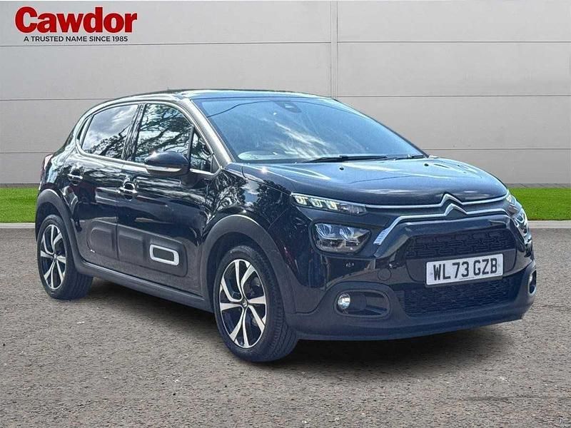Black Used 2024 Citroën C3 PureTech Hatchback | £14,395 (Fair price) - Image 1/4