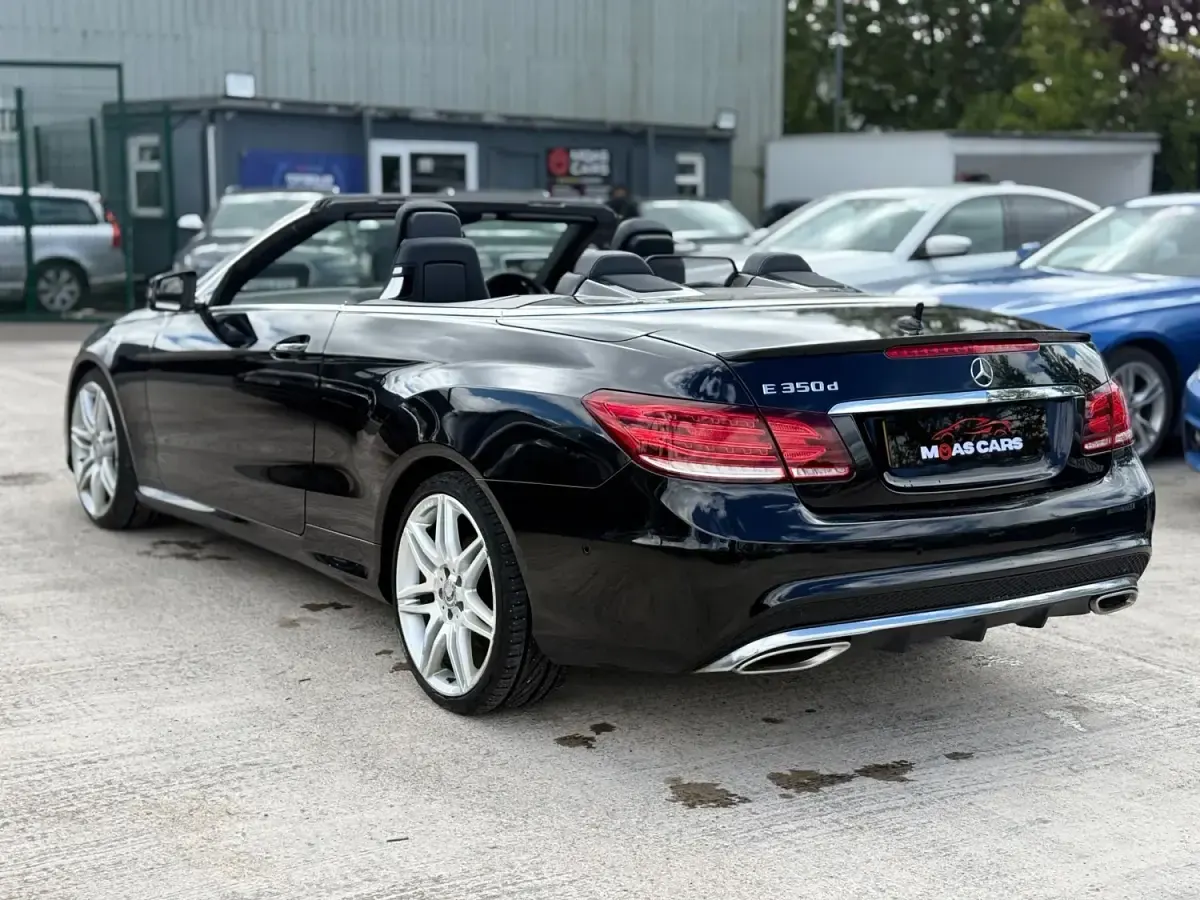 Begagnad Mercedes E350 AMG line 2017 Svart Cab