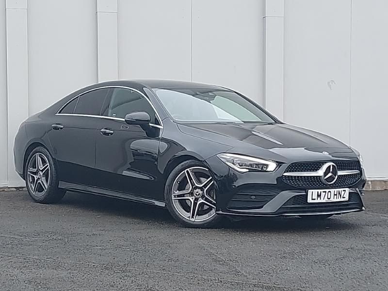 Used Mercedes CLA180 AMG Line Premium Plus 136 HP (100 kW) 2020 Black Sedan