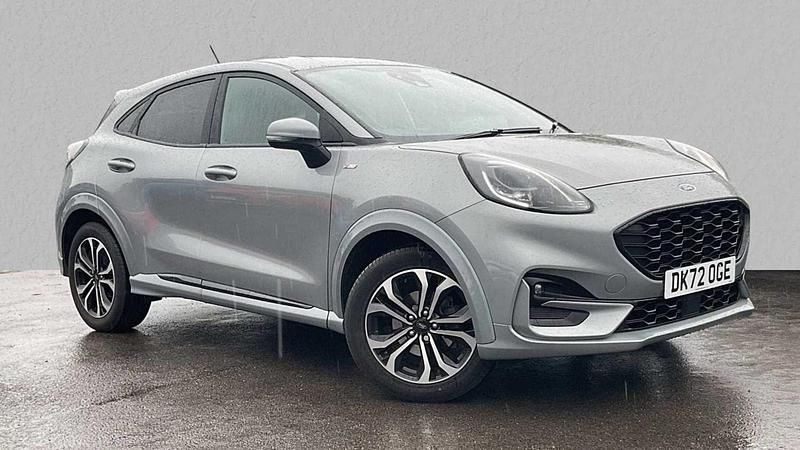 Silver Used 2022 Ford Puma ST-Line Hatchback | £15,580 (Fair price) - Image 1/4
