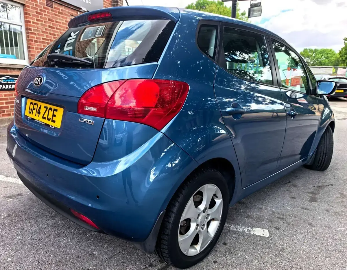 Used Kia Venga 2014 Blue Hatchback