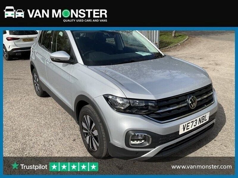 Silver Used 2024 VW T-Cross Move SUV | £17,999 (Good price) - Image 1/3