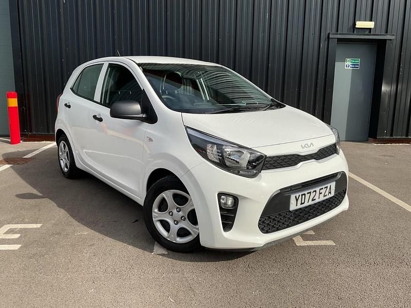 White Used 2022 Kia Picanto 4 Hatchback | £8,499 (Super price) - Image 1/4