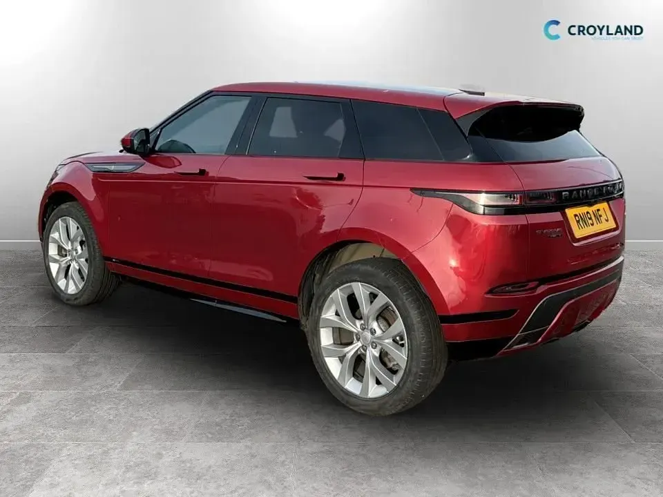 Begagnad Land Rover Range Rover evoque R-Dynamic 180 HK (132 kW) 2019 Röd SUV