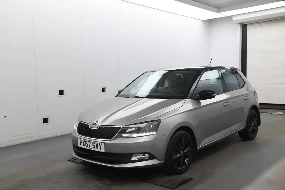 Used Skoda Fabia SE L 110 HP (80 kW) 2017 Beige Hatchback