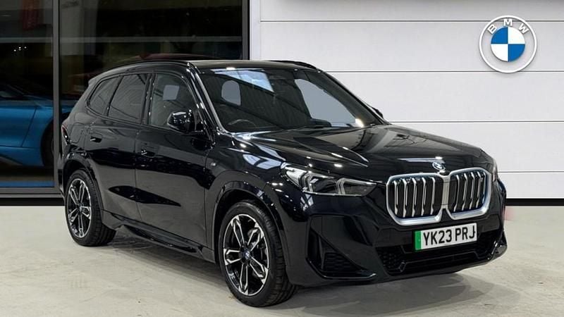 Black Used 2023 BMW iX1 M Sport SUV | £31,400 (Fair price) - Image 1/4