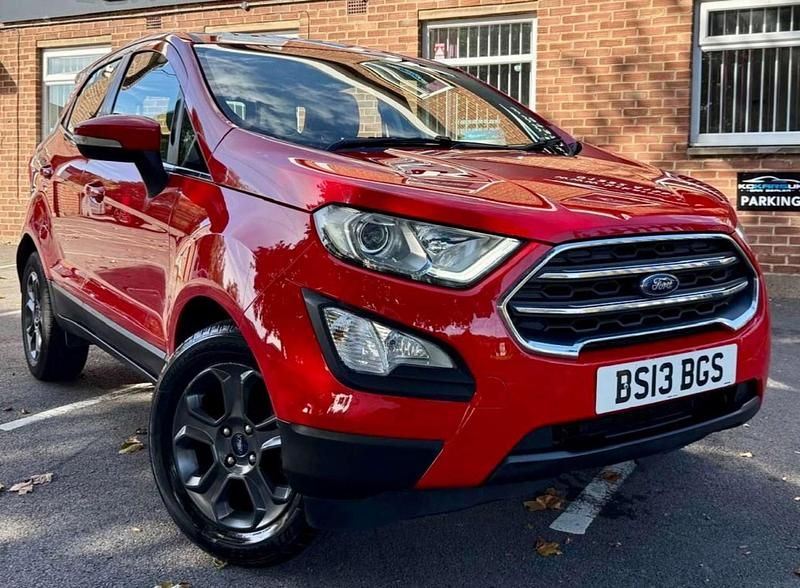 Used Ford Ecosport Zetec 100 HP (73 kW) 2018 Red SUV