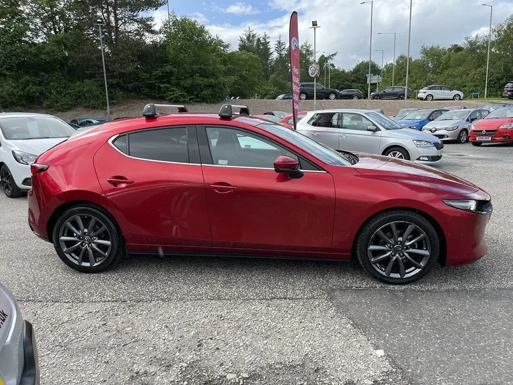 Used Mazda 3 Inclusive 2021 Red Hatchback