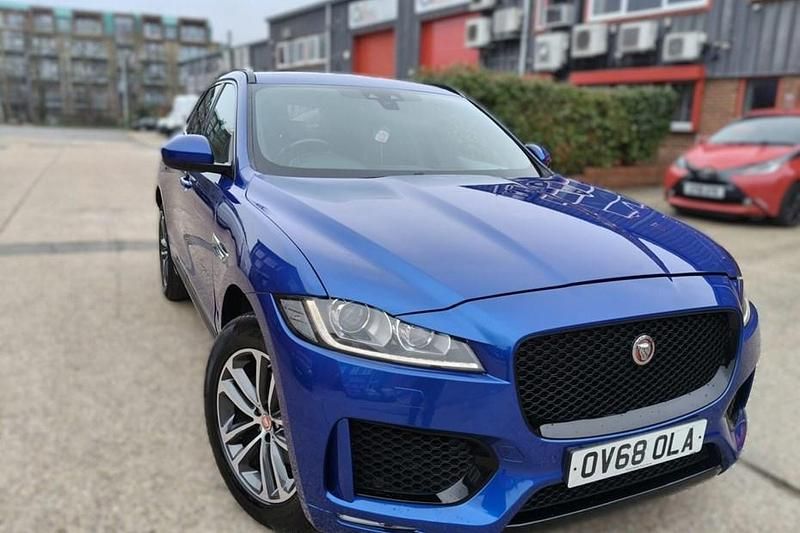Used Jaguar F-Pace R-Sport 180 HP (132 kW) 2018 Blue SUV