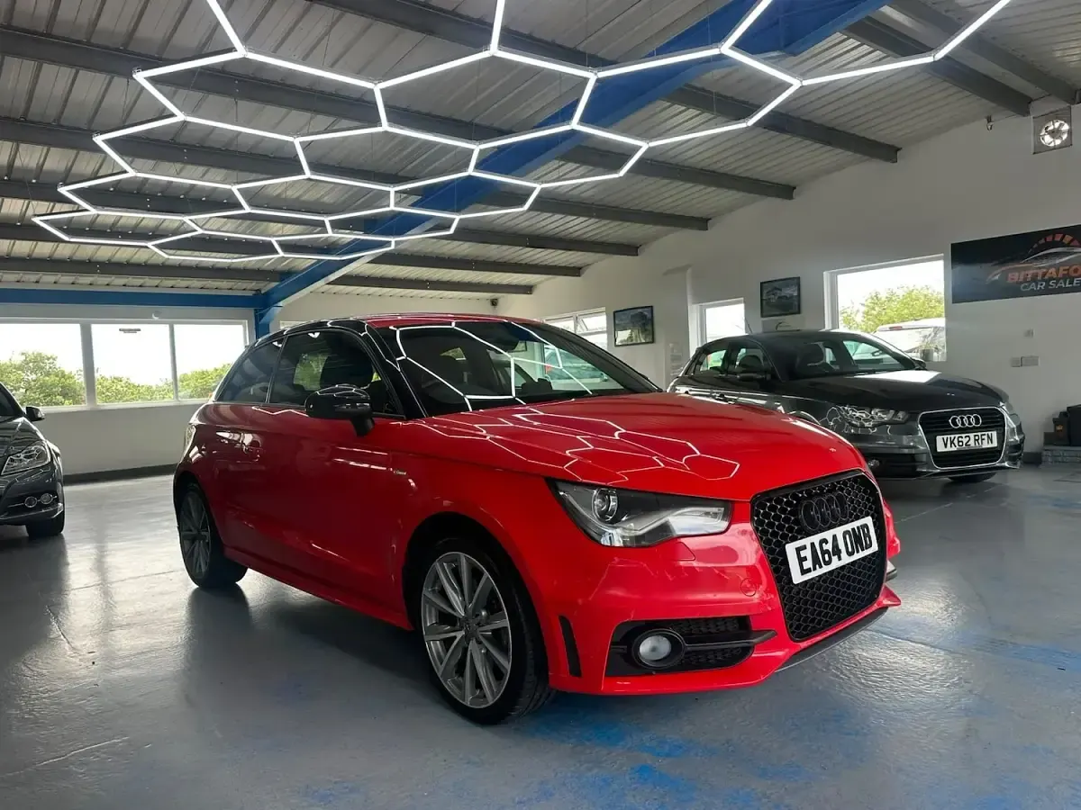 Used Audi A1 S-Line 2014 Red Hatchback