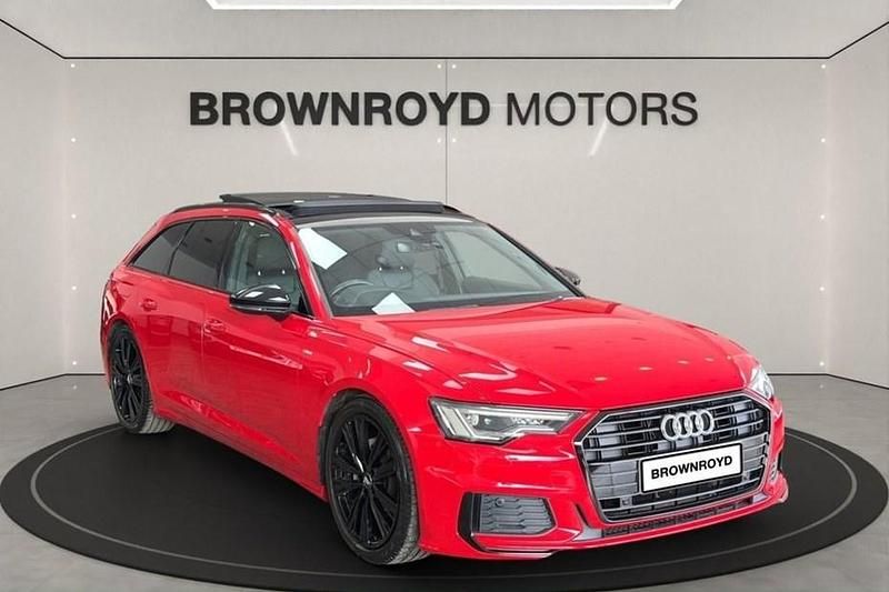 Used Audi A6 S-Line 204 HP (150 kW) 2018 Red Estate