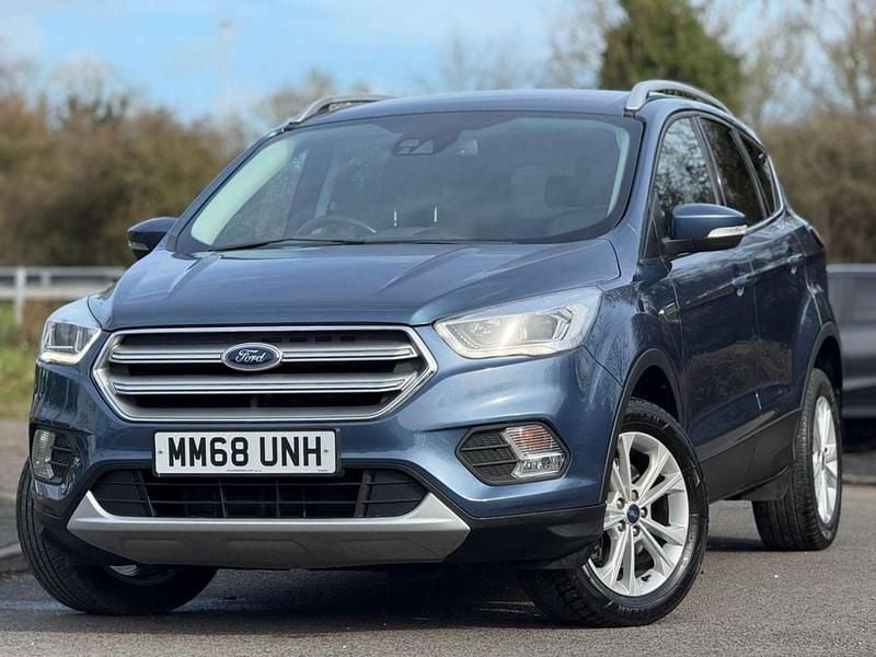 Used Ford Kuga Titanium 120 HP (88 kW) 2018 Blue SUV