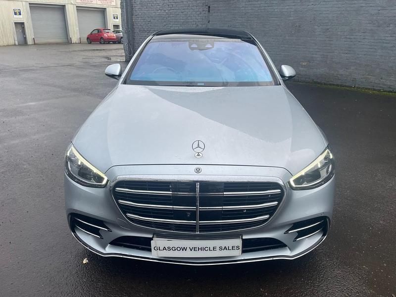 Used Mercedes S500L AMG Line Premium 2021 Silver Sedan