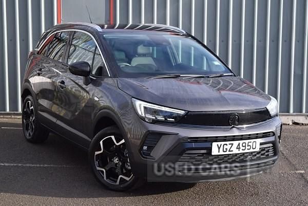 Used Vauxhall Crossland Ultimate 130 HP (95 kW) 2022 Grey SUV