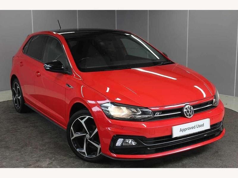 Red Used 2020 VW Polo R-line Hatchback | £11,795 (Fair price) - Image 1/4