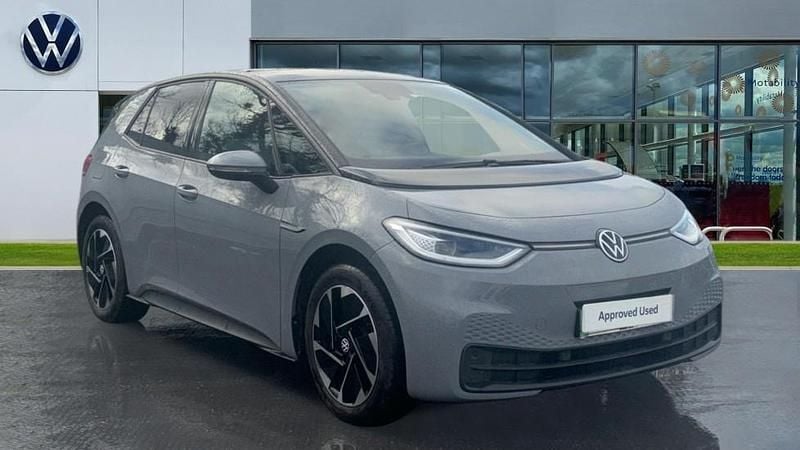 Used VW ID.3 Pure 110 kW (150 HP) 2021 Moonstone grey black Hatchback