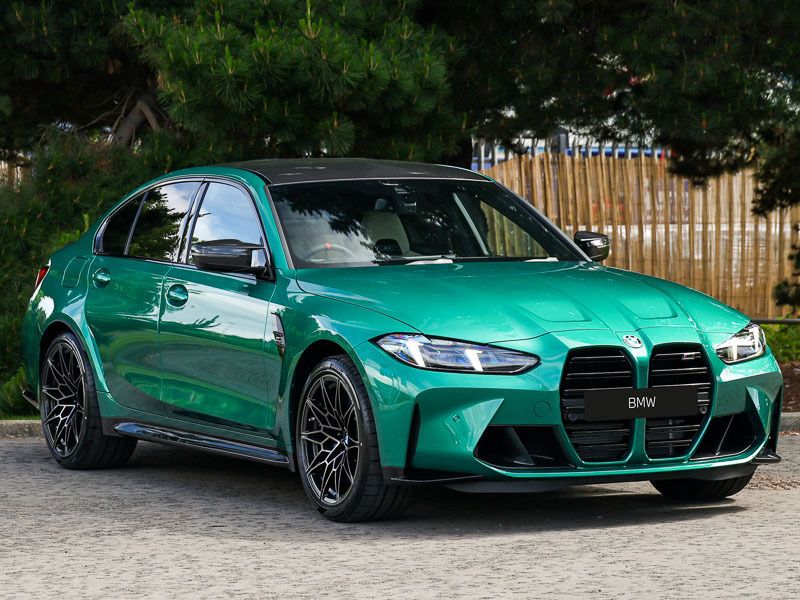 Green New 2024 BMW M3 Competition Edition Sedan | £85,998 (Fair price) - Image 1/4
