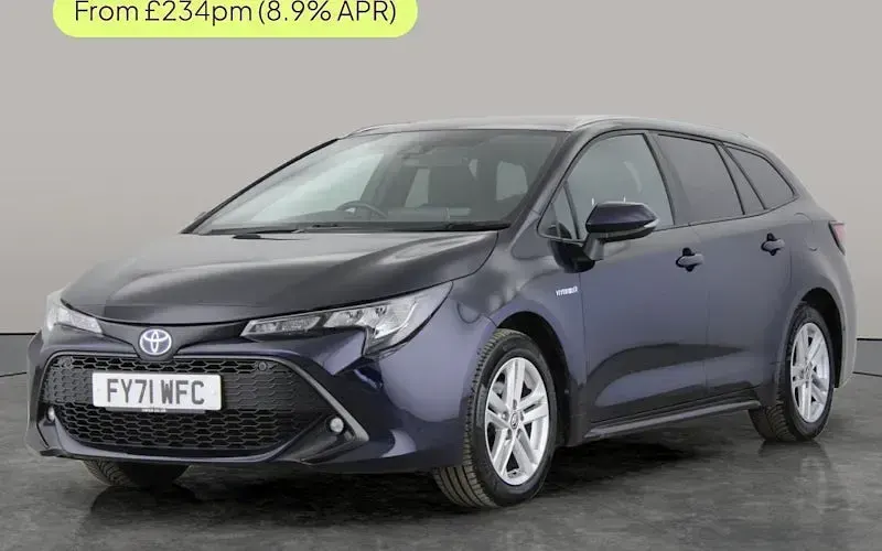 Usado Toyota Corolla 122 HP (89 kW) 2021 Azul Carrinha