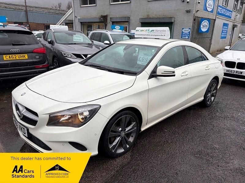 Used Mercedes CLA220 2017 White Sedan