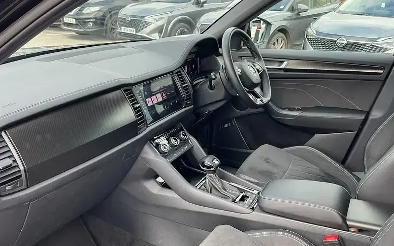 Used Skoda Kodiaq SportLine 150 HP (110 kW) 2023 Black SUV