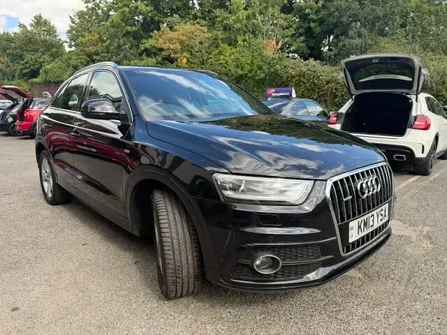 Used Audi Q3 S-Line 170 HP (125 kW) 2013 Black SUV