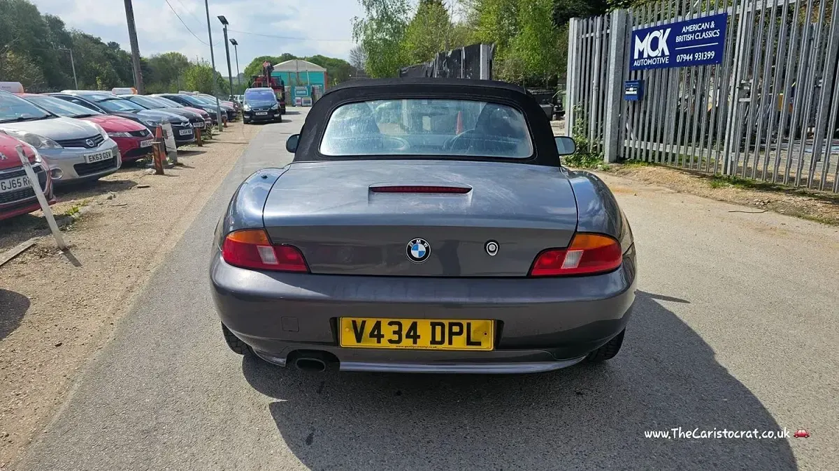 Używany BMW Z3 Comfort Edition 118 KM (86 kW) 2000 Szary Kabriolet