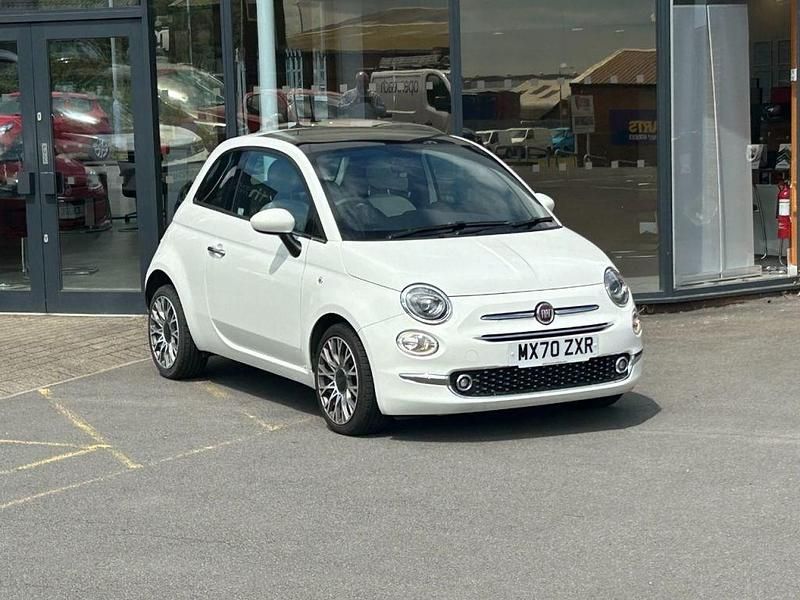 White Used 2020 Fiat 500 Star Hatchback | £9,995 (Expensive) - Image 1/4