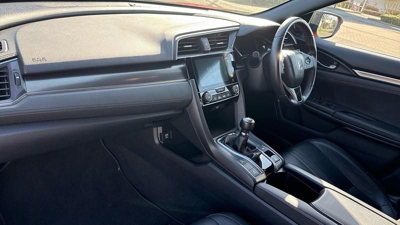 Used Honda Civic Sport 2019 Red Hatchback