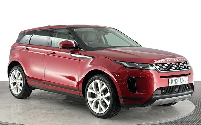 Used Land Rover Range Rover evoque SE 166 HP (122 kW) 2021 Red Hatchback