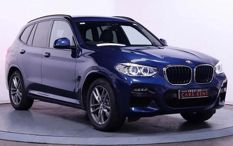 Blue Used 2021 BMW X3 M Sport SUV | £30,845 (Super price) - Image 1/4