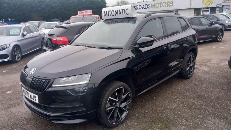 Used Skoda Karoq SportLine 150 HP (110 kW) 2020 Black SUV