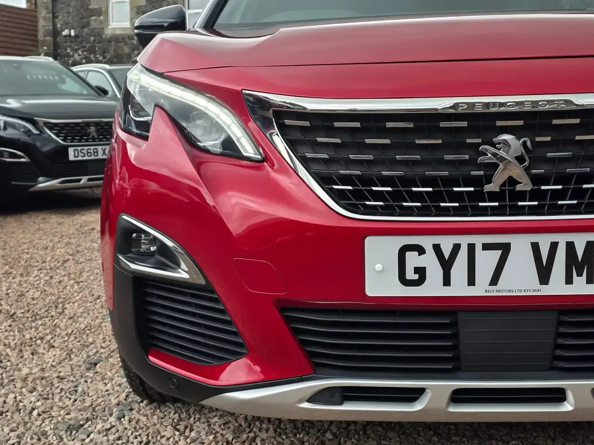 Used Peugeot 3008 GT-line 120 HP (88 kW) 2017 Red SUV