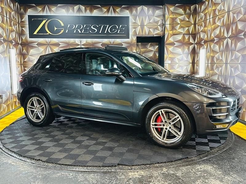 Used Porsche Macan Turbo 400 HP (294 kW) 2016 Grey SUV