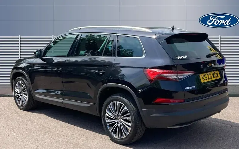 Used Skoda Kodiaq SE L Executive 150 HP (110 kW) 2023 Black SUV