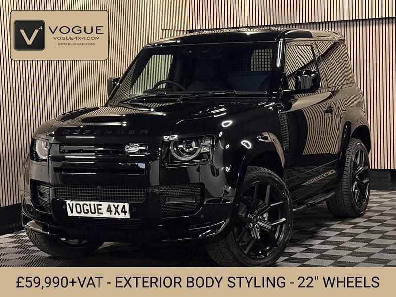 Black New 2025 Land Rover Defender S SUV | £59,990 (Fair price) - Image 1/4