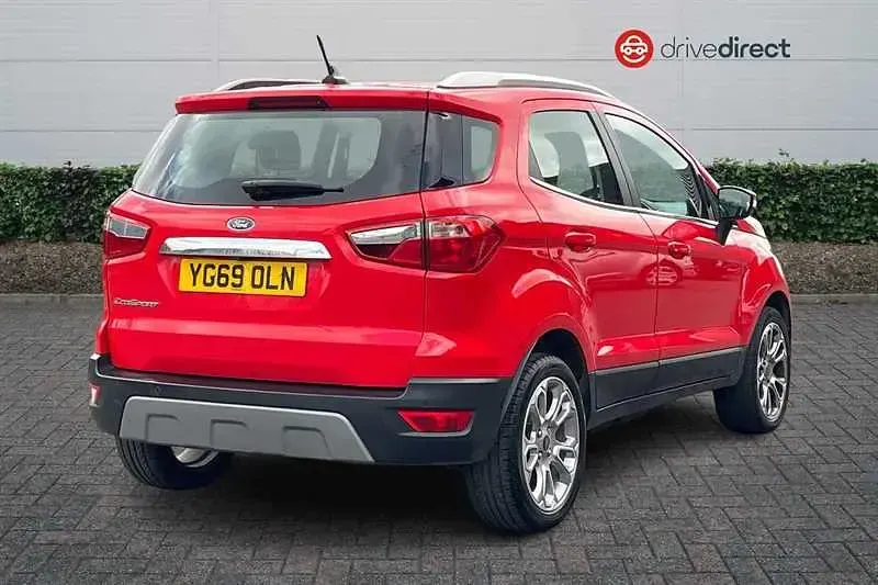 Used Ford Ecosport Titanium 2020 Red SUV