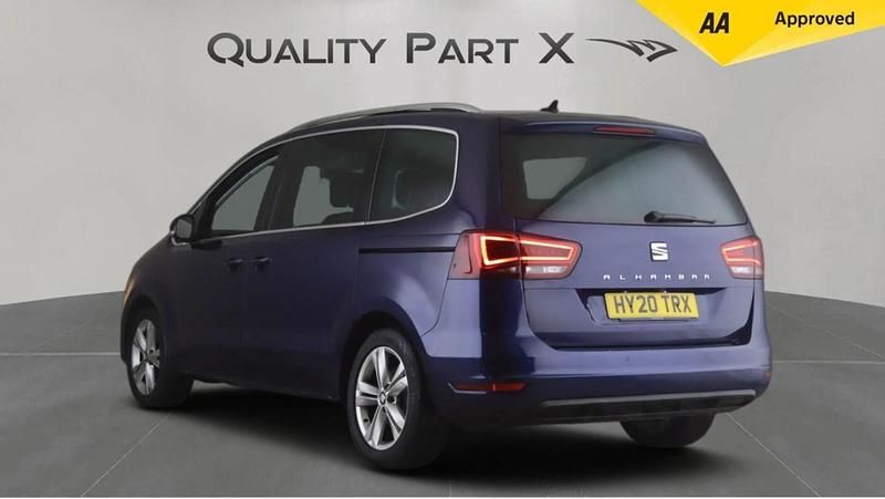 Used Seat Alhambra Ecomotive 150 HP (110 kW) 2020 Blue MPV
