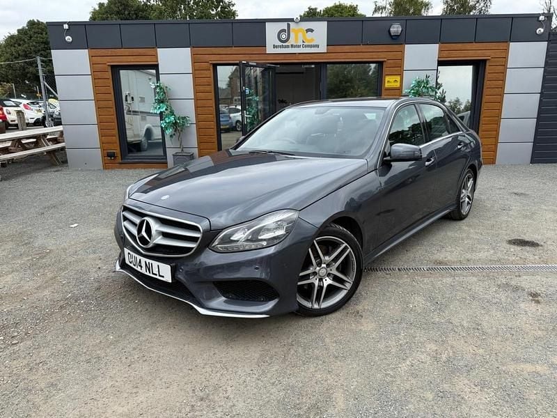 Grey Used 2014 Mercedes E220 AMG Sedan | £5,495 (Fair price) - Image 1/4