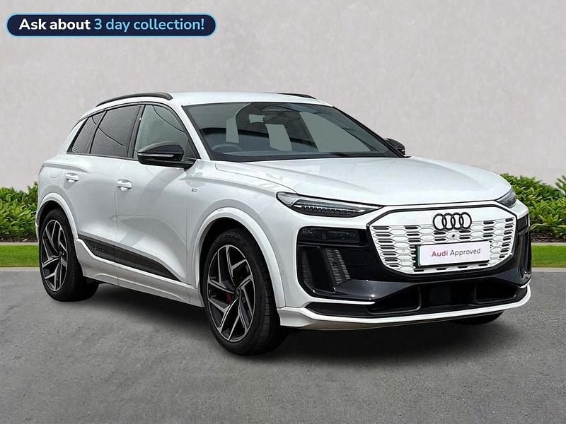 White Used 2025 Audi Q6 e-tron Advanced SUV | £60,981 (Fair price) - Image 1/4