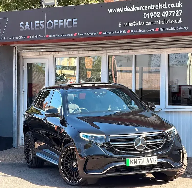 Used Mercedes EQC400 AMG Line Premium Plus 300 kW (408 HP) 2022 Black SUV