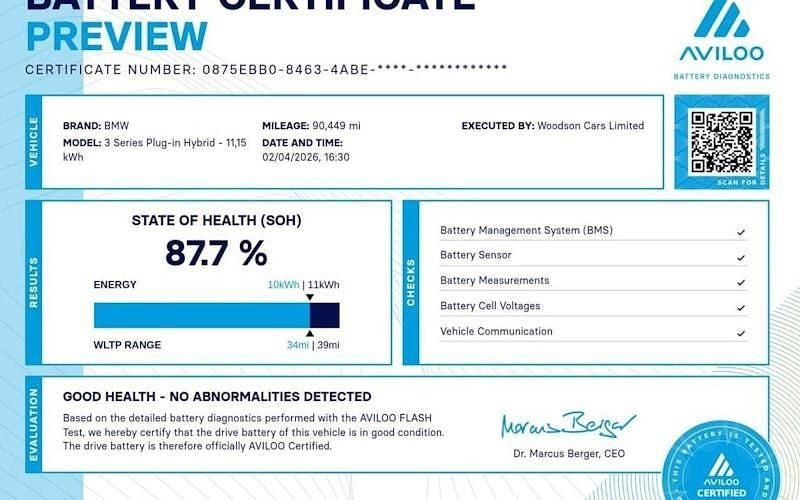 Used BMW 330e M Sport 292 HP (214 kW) 2022 Estate