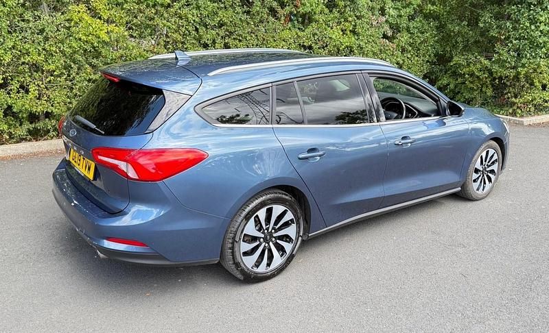 Blue Used 2019 Ford Focus Zetec Estate | £5,495 (Super price) - Image 1/4